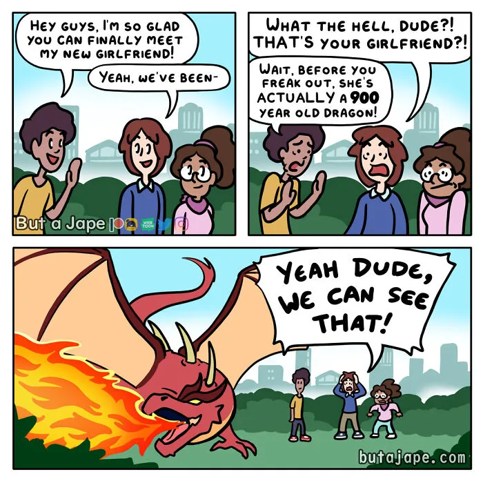This Artist Makes Comics With Unexpected Twists, And Here Are 30 Of The Newest Ones