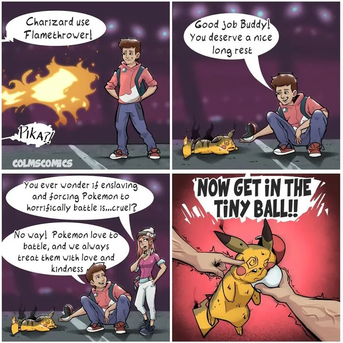 Artist Created Comics That Are Full Of Absurd Situations And Unexpected Twists (34 New Pics)