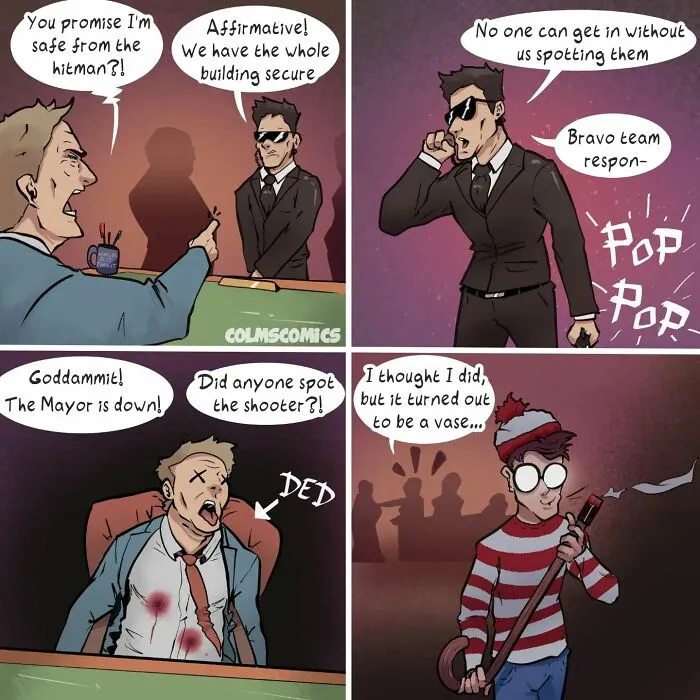 Artist Created Comics That Are Full Of Absurd Situations And Unexpected Twists (34 New Pics)