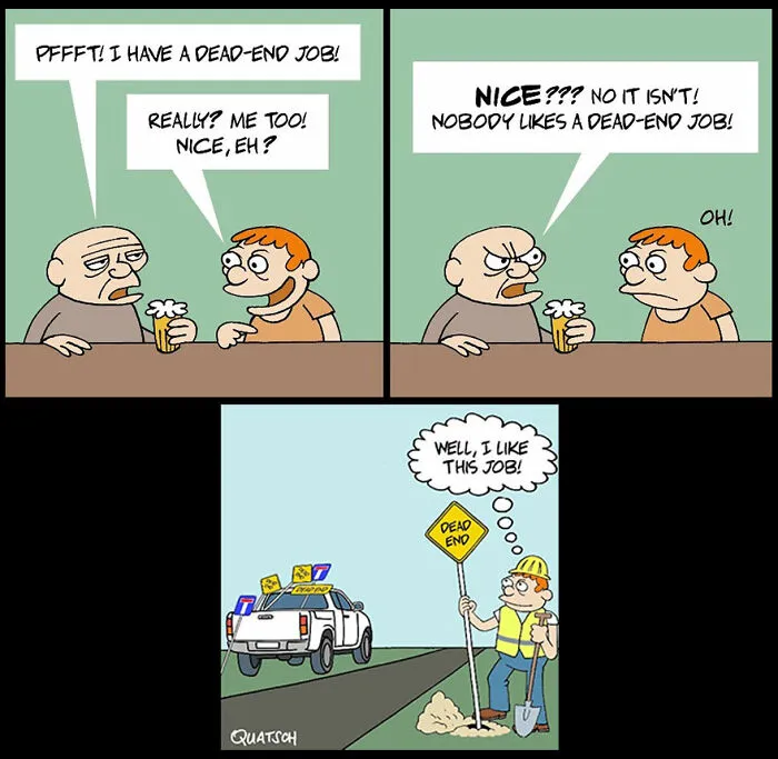 22 Absurd And Witty Comics Depicting Ridiculous Situations By Quatsch (New Pics)