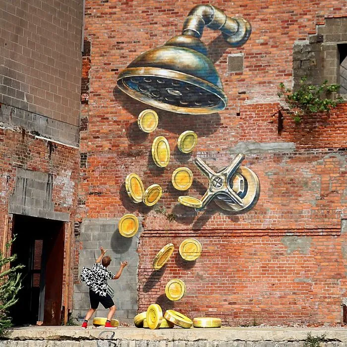 35 Captivating 3D Murals By This Dutch Artist Infused With Hidden Messages