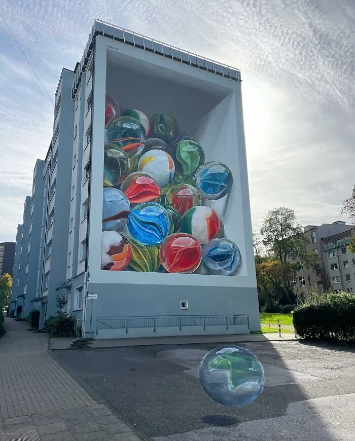 35 Captivating 3D Murals By This Dutch Artist Infused With Hidden Messages