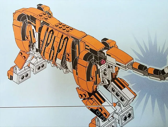 My Son Just Asked Me Why The Tiger Had A Little Flower Under Its Tail. Thanks For The Detail LEGO