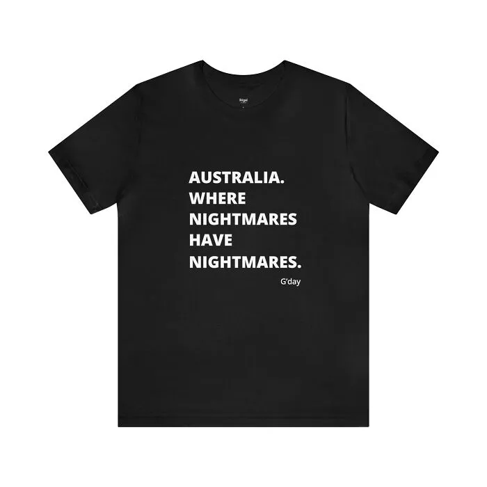 We Made These 10 Tees About Australia's Scary Side