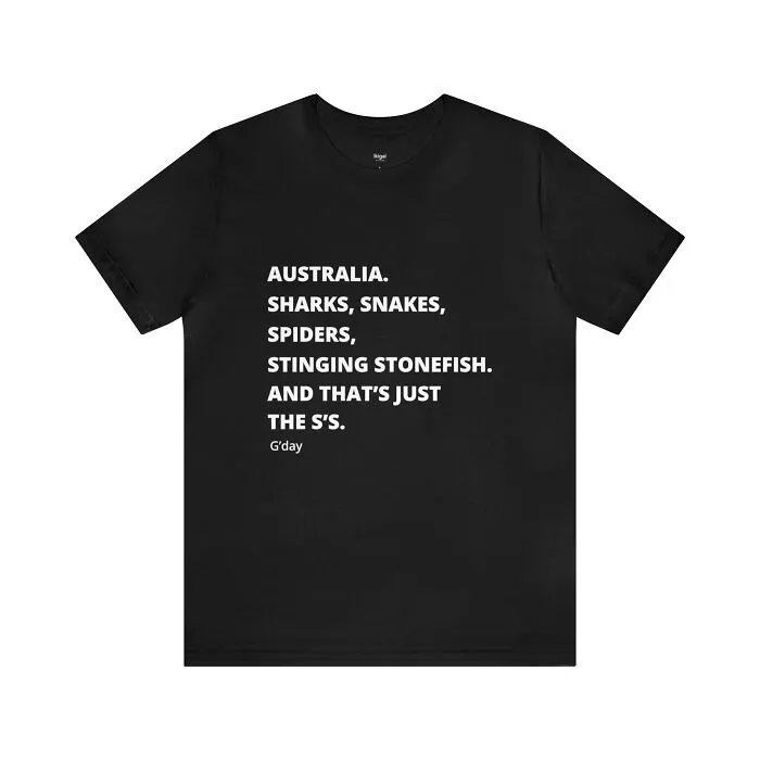 We Made These 10 Tees About Australia's Scary Side