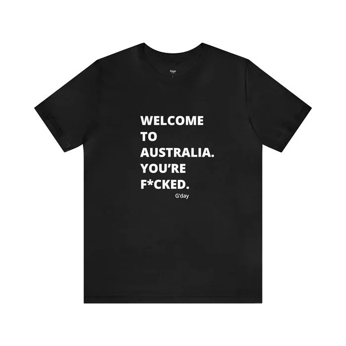 We Made These 10 Tees About Australia's Scary Side