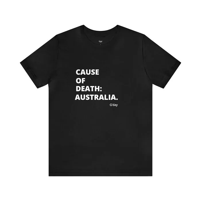 We Made These 10 Tees About Australia's Scary Side