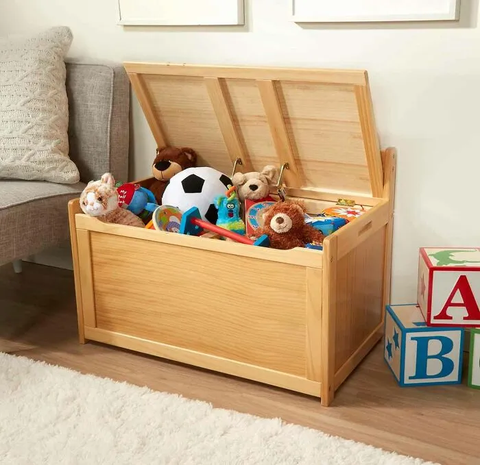 Wooden Toy Box