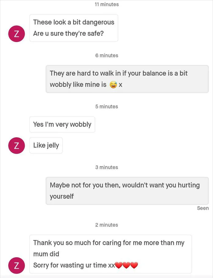 Strange Interaction Today, Did Make Me Giggle Though