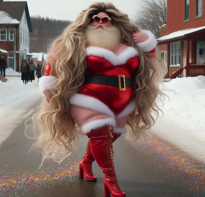 Up On The Housetop Thicc Thicc Thicc