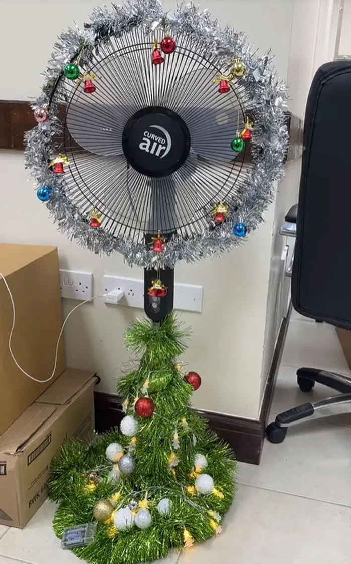 “Felez Neveded” Trend Has People Sharing Hilariously Sad And Chaotic Christmas Decor