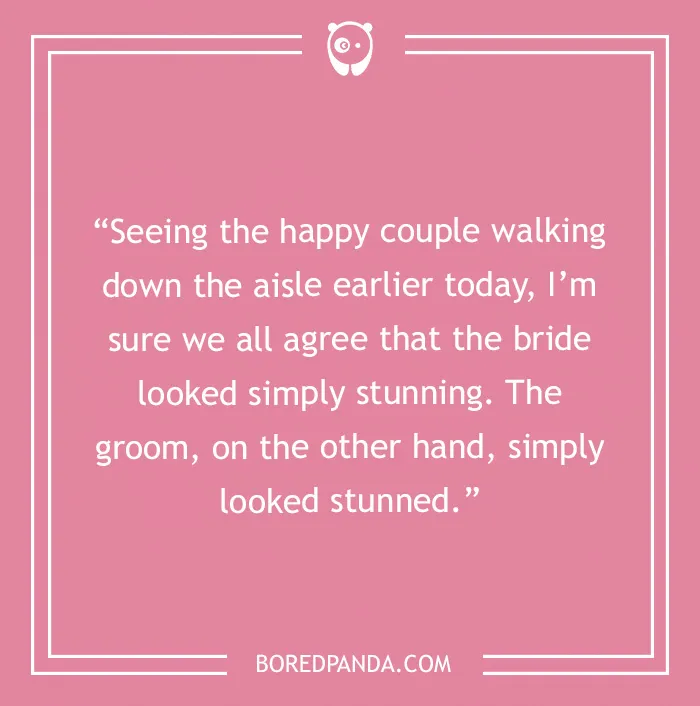 Bride Slayed, Groom Just Swayed