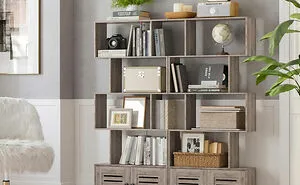 A Bookshelf With Doors is Your Storage Solution for 2024 (Here’s Why)