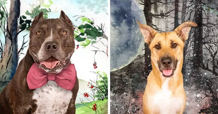 I Took 12 Portraits Of Dogs And Turned Them Into A Cute Calendar To Support A Local Rescue (12 Pics) 