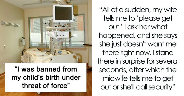 Woman Boots Husband From The Delivery Room, He Boots Her From His Will And Testament