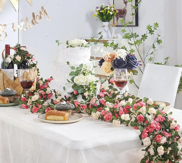 DIY: Get Creative With Cheap Floral Garlands