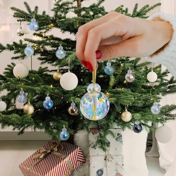 Sparkle the Christmas Tree With Glass Baubles