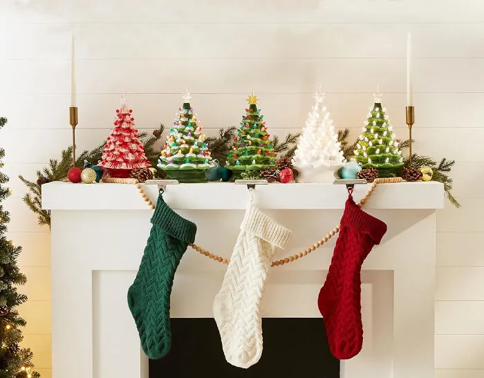 Go Vintage With Ceramic Christmas Trees