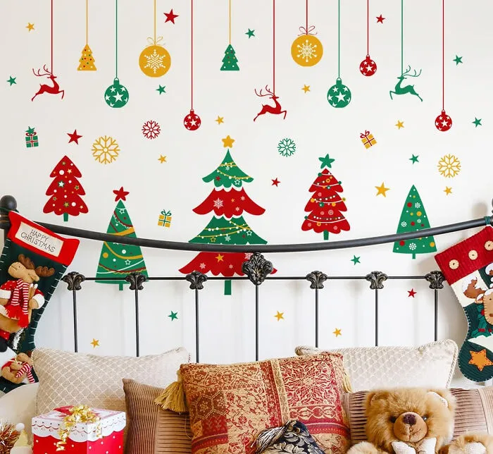 Get Playful With Christmas Wall Stickers