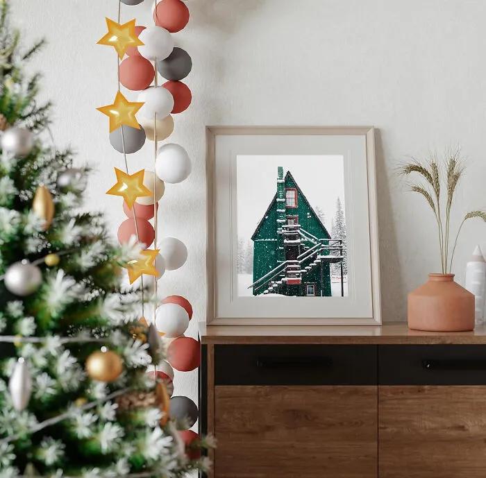 Try Sophisticated Christmas Wall Art Ideas