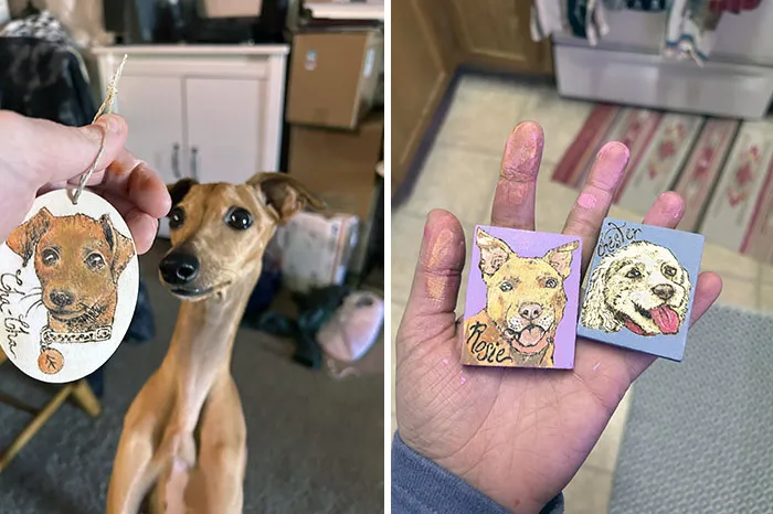 Some Pet Ornaments I’ve Made For The Holiday Season