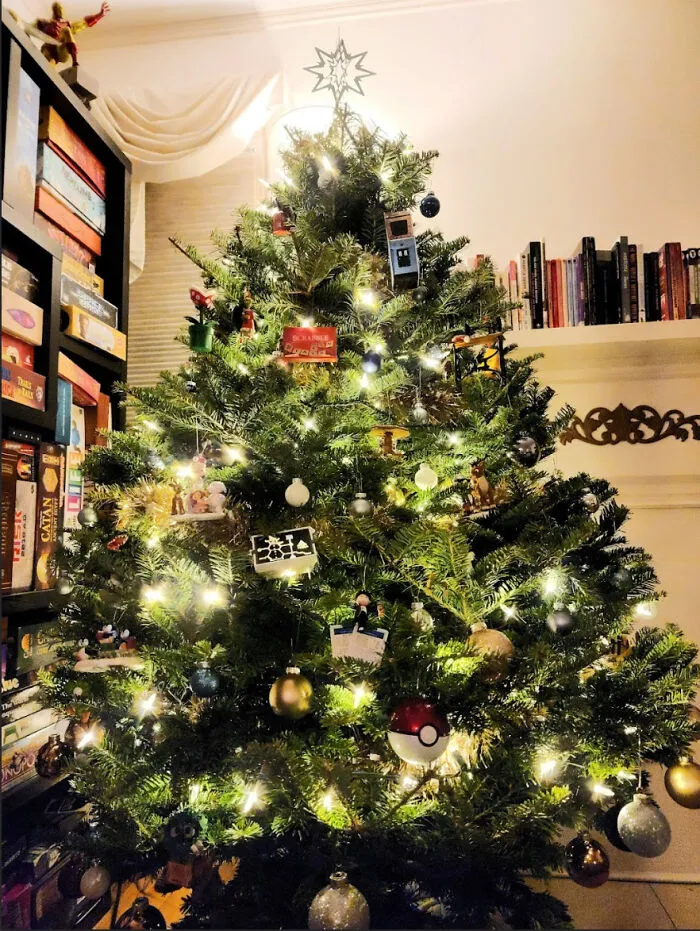 This Year's Tree! Happy Holidays To All You Pandas Out There!!!