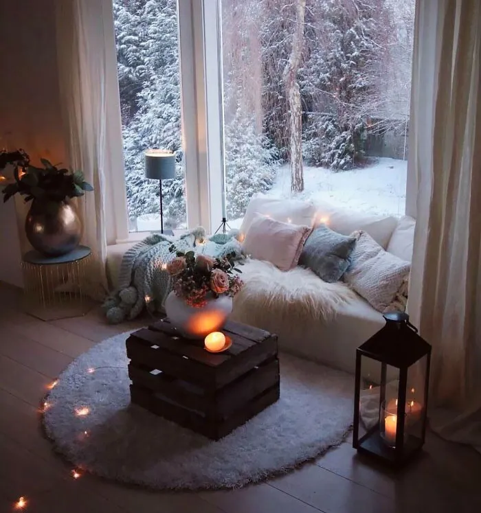 Winter Reading Nook