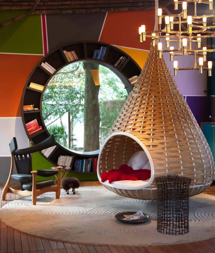 Circular Bookshelf
