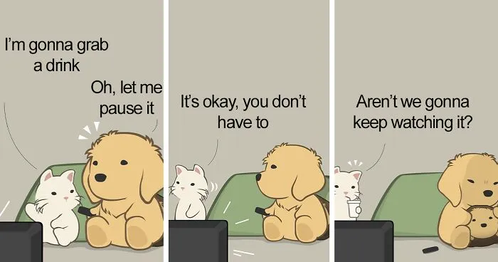 23 New Fun Comics By Kesanitw Featuring Cute Human-Like Animals