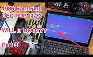 My Journey In Bringing A 37 Year Old Dec Pdp 11/73 Minicomputer Back To Life