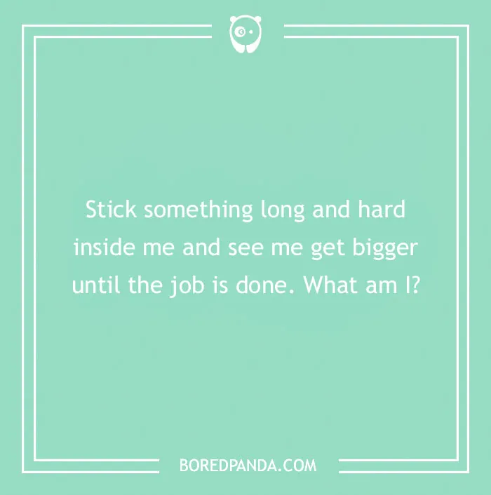 Puzzling riddle on a green background designed to trick your brain with a playful question.