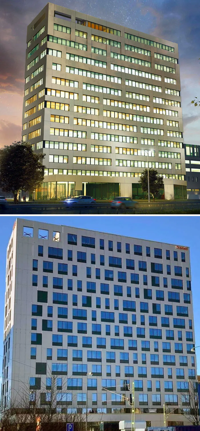 The Render One Looked Way Better. Scandic Central In Örebro, Sweden