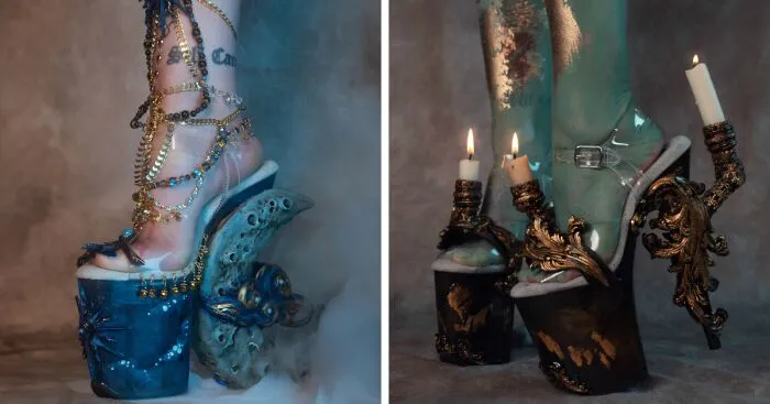 Stepping Into Fantasy: 8 Otherworldly Shoes I Brought To Life