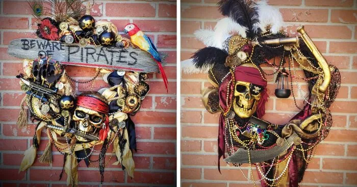 Gasparilla Pirate Wreaths (22 Pics)