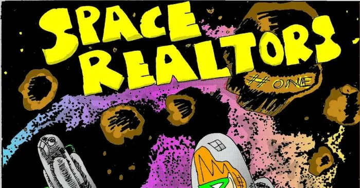 My Comics About The First Space Realtor's Adventure
