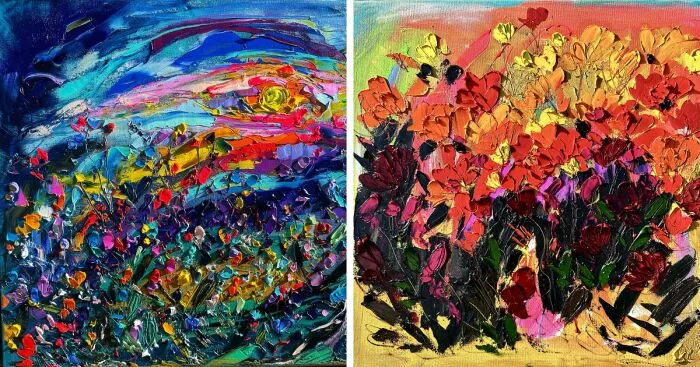 My 12 Paintings Inspired By Taylor Swift Songs