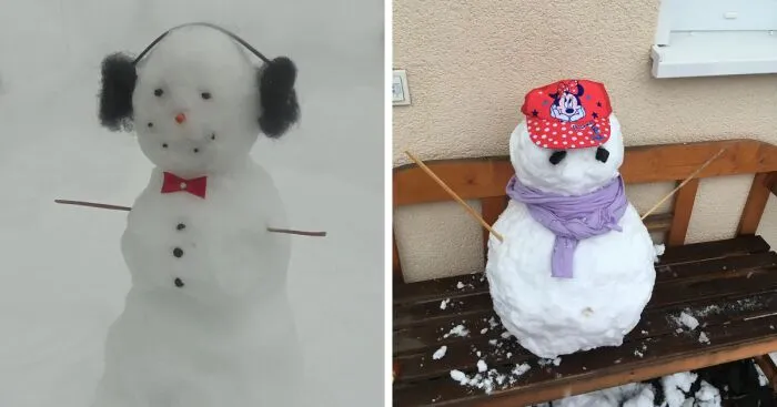 Hey Pandas, Let Us See Your Snowmen Or Other Winter Creations (Closed)