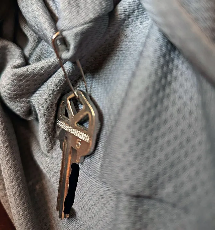 I Was Looking Online For A Product That Would Safely Hold My House Key While Jogging. Then I Remembered That I Already Had Such A Product