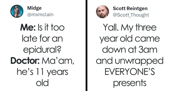 Here Are 30 Of The Best Tweets From Parents That Made People Laugh This December (New Pics)