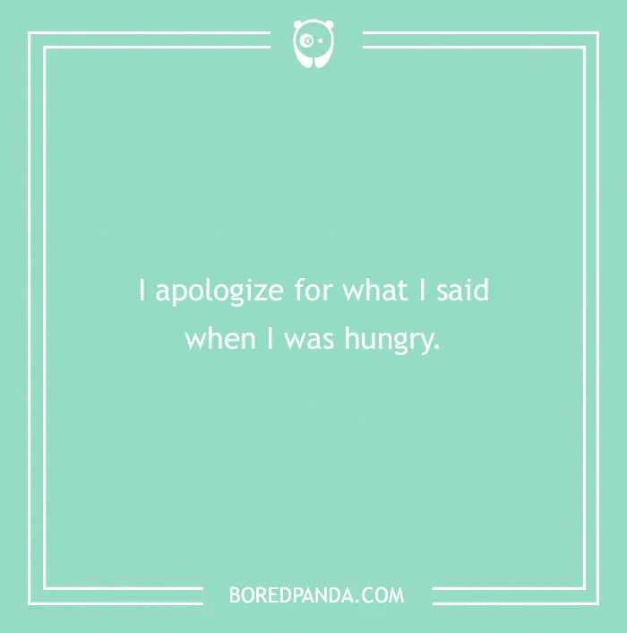 61 Funny Apologies For When You Don't Actually Mean It