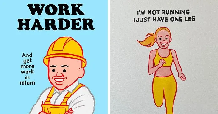 29 Funny Demotivational Posters By Artist Joan Cornella