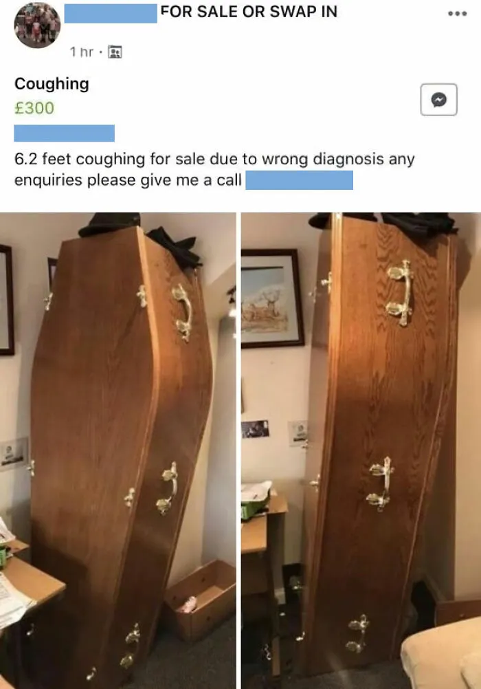 "Coughing"... (Also, Really??)