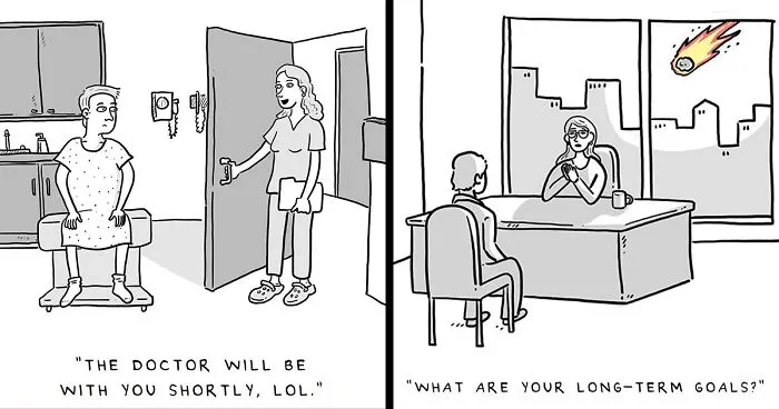 Comedy Has No Bounds: 22 Darker-Toned One-Panel Comics By Jimmy Craig (New Pics)
