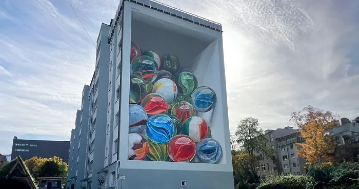 35 Captivating 3D Murals By This Dutch Artist Infused With Hidden Messages