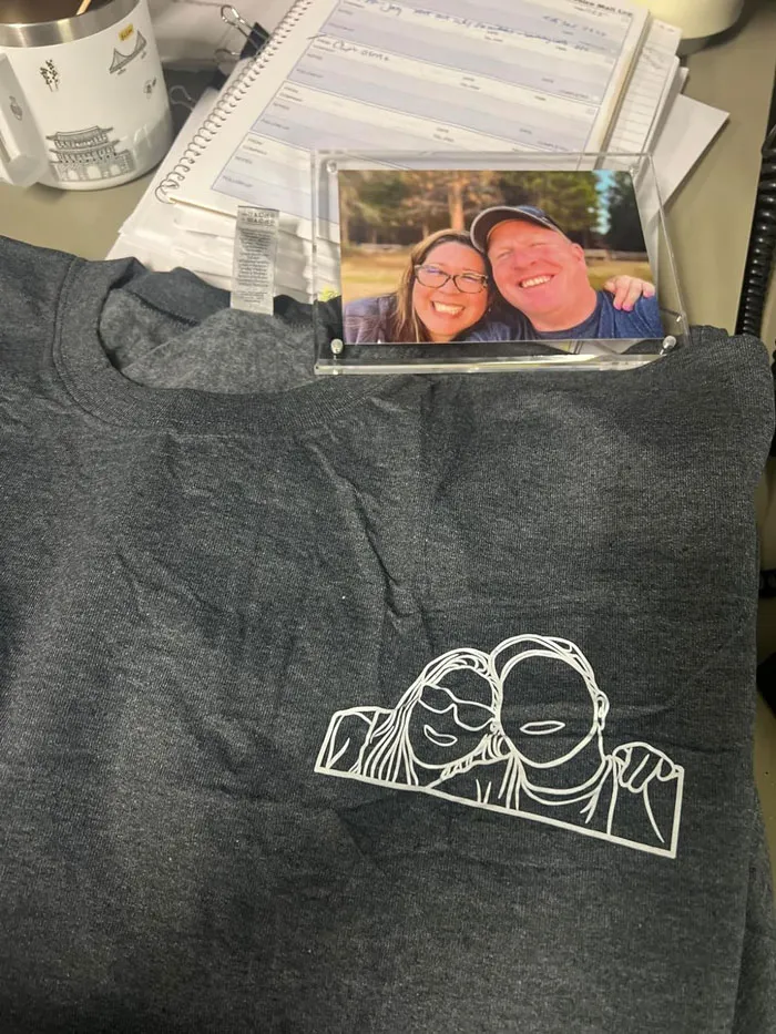 Custom Hoodie: It's totally customizable, serves as a wonderful memento, and feels like a warm hug every time she wears it!