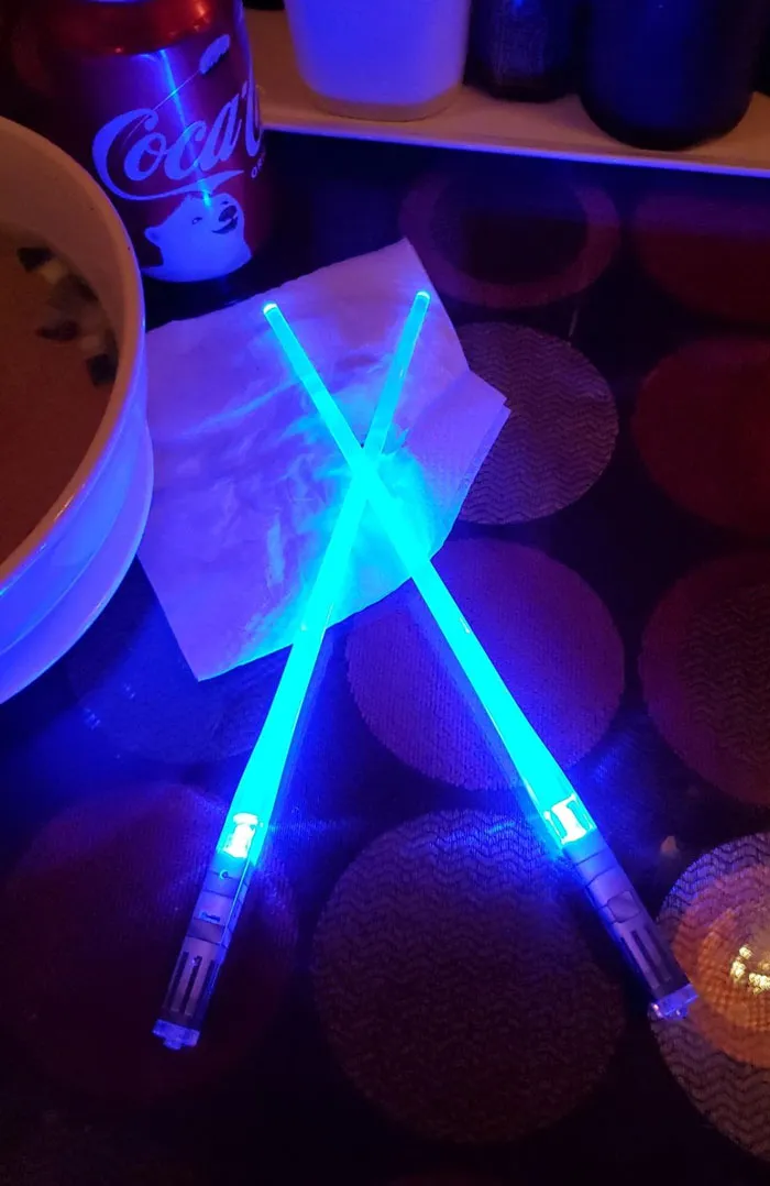 <a Style="Display:inline;" Href="Https://Www.amazon.com/Lightsaber-Chopsticks-LED-Red-Blue/Dp/B06vxt9r67?ie=utf8&th=1&linkcode=ll1&tag=bpgiraffe-20&linkid=803ae153439b2f7564e172497f6df6b8&language=en_us&ref_=as_li_ss_tl" Target="_blank"><span Style="Font:inherit;color:#d74b1f;"> Lightsaber Chopsticks</Span>: This Xmas, Give Your Star Wars Obsessed Partner A Memorable Dining Experience With These LED Lightsaber Chopsticks - It's Not Just A Gift, It's A Galaxy Of Fun Right On The Dinner Table!