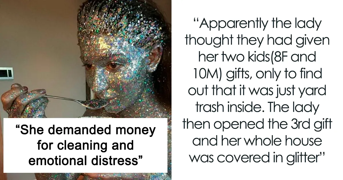“AITAH For Making A Glitter Bomb Gift That Was Stolen?”