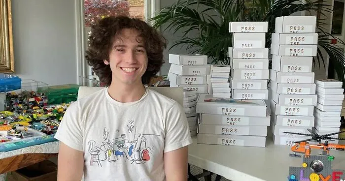 Sustainable Smiles: Teen Uses Old LEGO To Create Unique Sets For Struggling Kids