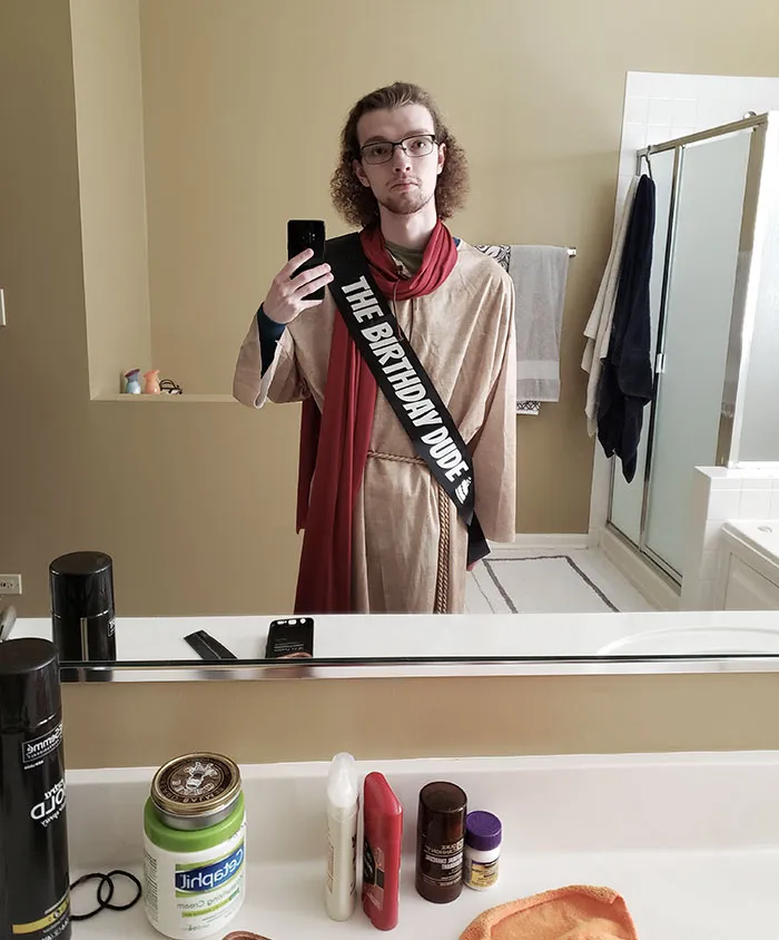 My Costume For My Cousin's Christmas Party