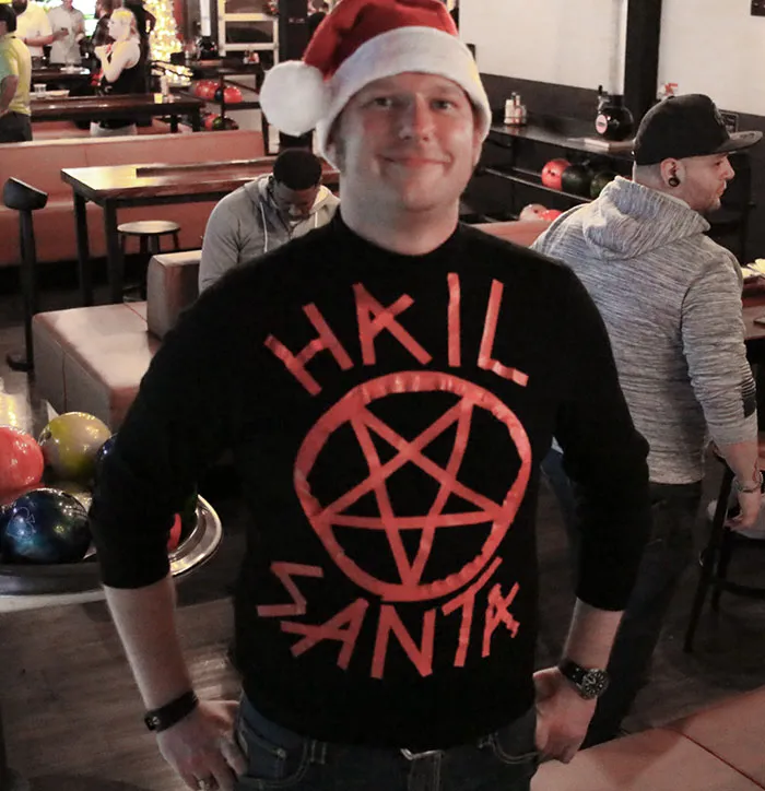 Made My Own Holiday Sweater For My Company Party
